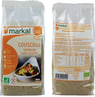 Markal Couscous boekweit zonder gluten bio 400g - 1092